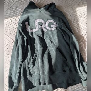 LRG Forest Green Pullover with Logo